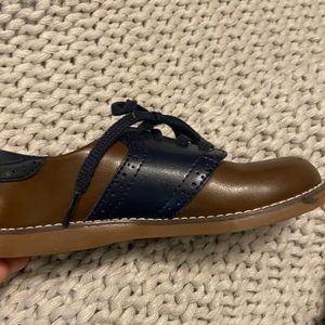 Footmates boys saddle shoes